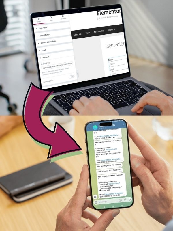 Przedsprzedaż wtyczki Powiadomienia o zgłoszeniach z Elementor Pro Form do Telegram